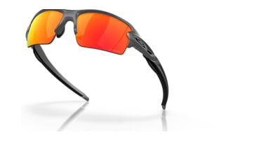 Image of Oakley OO9271 Flak 2.0 A Sunglasses - Mens, Steel Frame, Prizm Ruby Lens, Asian Fit, 61, OO9271-927143-61