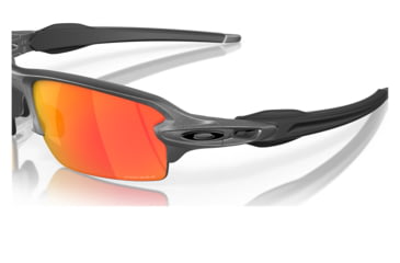 Image of Oakley OO9271 Flak 2.0 A Sunglasses - Men's, Steel Frame, Prizm Ruby Lens, Asian Fit, 61, OO9271-927143-61