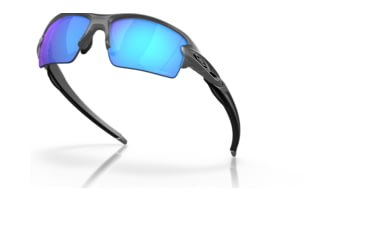 Image of Oakley OO9271 Flak 2.0 A Sunglasses - Mens, Steel Frame, Prizm Sapphire Lens, Asian Fit, 61, OO9271-927141-61