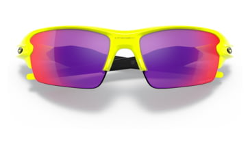 Image of Oakley OO9271 Flak 2.0 A Sunglasses - Mens, Tennis Ball Yellow Frame, Prizm Road Lens, Asian Fit, 61, OO9271-927150-61