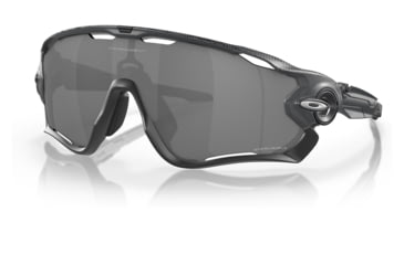 Image of Oakley OO9290 Jawbreaker Sunglasses - Mens, Hi Res Matte Carbon Frame, Prizm Black Lens, 31, OO9290-929071-31