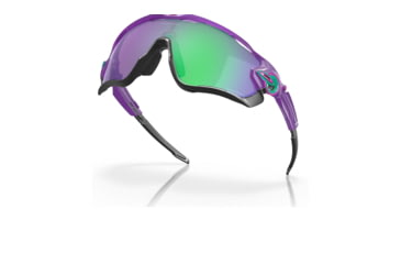 Image of Oakley OO9290 Jawbreaker Sunglasses - Men's, Matte Electric Purple Frame, Prizm Jade Lens, 31, OO9290-929066-31