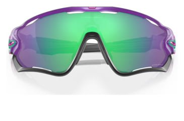 Image of Oakley OO9290 Jawbreaker Sunglasses - Mens, Matte Electric Purple Frame, Prizm Jade Lens, 31, OO9290-929066-31