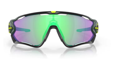 Image of Oakley OO9290 Jawbreaker Sunglasses - Mens, Matte Hunter Green Frame, Prizm Road Jade Lens, 31, OO9290-929068-31