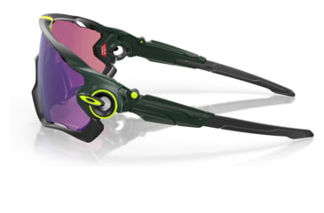 Image of Oakley OO9290 Jawbreaker Sunglasses - Mens, Matte Hunter Green Frame, Prizm Road Jade Lens, 31, OO9290-929068-31
