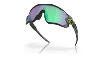 Image of Oakley OO9290 Jawbreaker Sunglasses - Mens, Matte Hunter Green Frame, Prizm Road Jade Lens, 31, OO9290-929068-31