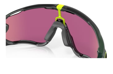 Image of Oakley OO9290 Jawbreaker Sunglasses - Mens, Matte Hunter Green Frame, Prizm Road Jade Lens, 31, OO9290-929068-31