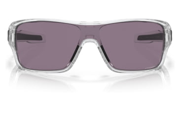 Image of Oakley OO9307 Turbine Rotor Sunglasses - Mens, Polished Clear Frame, Prizm Grey Lens, 32, OO9307-930727-32