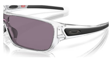Image of Oakley OO9307 Turbine Rotor Sunglasses - Mens, Polished Clear Frame, Prizm Grey Lens, 32, OO9307-930727-32