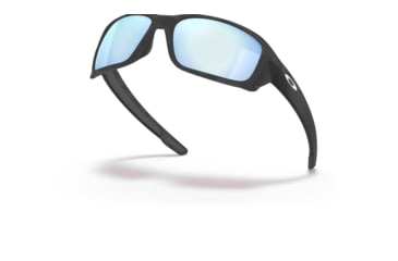 Image of Oakley OO9331 Straightlink Sungasses - Mens, Matt Black Camo Frame, Prizm Deep Water Polarized Lens, 58, OO9331-933129-58