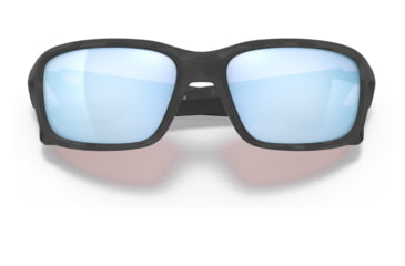 Image of Oakley OO9331 Straightlink Sungasses - Men's, Matt Black Camo Frame, Prizm Deep Water Polarized Lens, 58, OO9331-933129-58