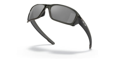 Image of Oakley OO9336 Straightlink A Sungasses - Mens, Grey Smoke Frame, Prizm Black Lens, Asian Fit, 58, OO9336-933608-58