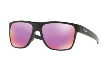 Image of Oakley CROSSRANGE XL OO9360 Single Vision Prescription Sunglasses OO9360-936004-58 - Lens Diameter 58 mm, Frame Color Polished Black