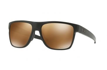 Image of Oakley CROSSRANGE XL OO9360 Single Vision Prescription Sunglasses OO9360-936006-58 - Lens Diameter 58 mm, Frame Color Matte Black