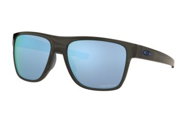 Image of Oakley CROSSRANGE XL OO9360 Single Vision Prescription Sunglasses, 58mm, Grey Smoke, OO9360-936024-58-SV