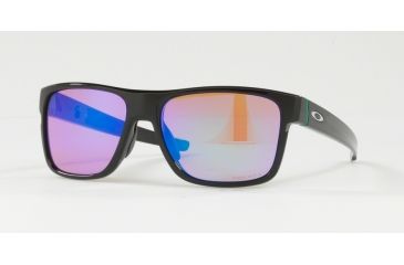 Image of Oakley OO9361 Sunglasses 936104-57 - Polished Black Frame, Prizm Golf Lenses