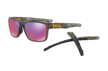 Image of Oakley OO9361 Sunglasses 936118-57 - Matte Grey Smoke Frame, Prizm Road Lenses