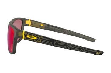 Image of Oakley OO9361 Sunglasses 936131-57 - Matte Grey Smoke Frame, Prizm Road Lenses