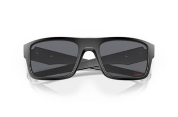 Image of Oakley OO9367 Drop Point Sunglasses, Matte Black Frame, Grey Lenses, 936701-60