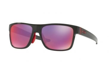 Image of Oakley CROSSRANGE A OO9371 Single Vision Prescription Sunglasses OO9371-937104-57 - Lens Diameter 57 mm, Frame Color Black Ink