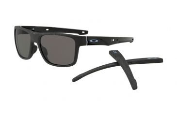 Image of Oakley CROSSRANGE A OO9371 Single Vision Prescription Sunglasses OO9371-937109-57 - Lens Diameter 57 mm, Frame Color Aero Grid Grey