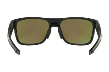 Image of Oakley OO9371 Sunglasses 937117-57 - Aero Polished Black Frame, Prizm Sapphire Lenses