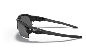 Image of Oakley OO9373 Flak Draft A Sunglasses - Men's, Polished Black Frame, Black Iridium Lens, Asian Fit, 70, OO9373-937301-70
