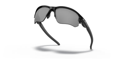 Image of Oakley OO9373 Flak Draft A Sunglasses - Mens, Polished Black Frame, Black Iridium Lens, Asian Fit, 70, OO9373-937301-70