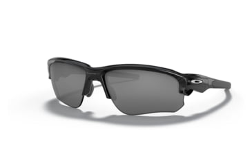 Image of Oakley OO9373 Flak Draft A Sunglasses - Mens, Polished Black Frame, Black Iridium Lens, Asian Fit, 70, OO9373-937301-70