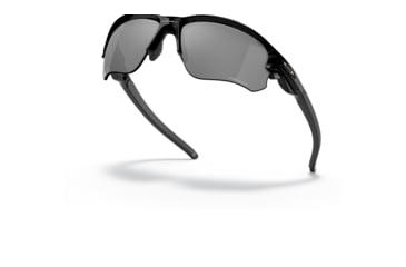 Image of Oakley OO9373 Flak Draft A Sunglasses - Men's, Polished Black Frame, Prizm Black Lens, Asian Fit, 70, OO9373-937311-70