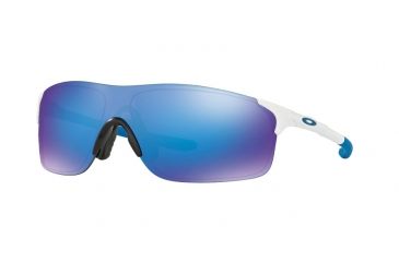 Image of Oakley EVZERO PITCH OO9383 Single Vision Prescription Sunglasses OO9383-938302-38 - Lens Diameter 38 mm, Frame Color Polished White