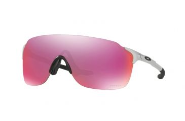 Image of Oakley OO9386 Sunglasses 938604-38 - Silver Frame, Prizm Field Lenses