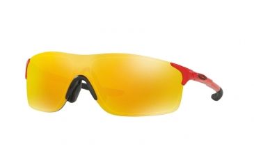 Image of Oakley EVZERO PITCH A OO9388 Single Vision Prescription Sunglasses OO9388-938803-38 - Lens Diameter 38 mm, Frame Color Infrared
