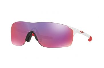 Image of Oakley EVZERO PITCH A OO9388 Single Vision Prescription Sunglasses OO9388-938804-38 - Lens Diameter 38 mm, Frame Color Polished White