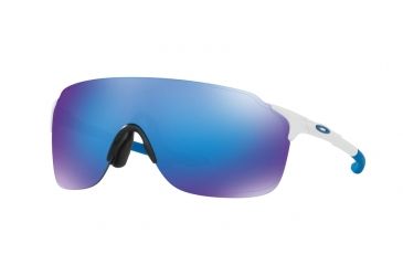 Image of Oakley EVZERO STRIDE A OO9389 Single Vision Prescription Sunglasses OO9389-938902-38 - Lens Diameter 38 mm, Frame Color Polished White