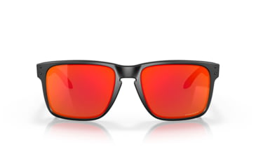 Image of Oakley OO9417 Holbrook XL Sunglasses - Men's, Matte Black Frame, Prizm Ruby Lenses, 941704-59