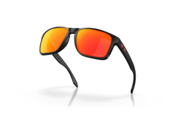 Image of Oakley OO9417 Holbrook XL Sunglasses - Men's, Matte Black Frame, Prizm Ruby Lenses, 941704-59
