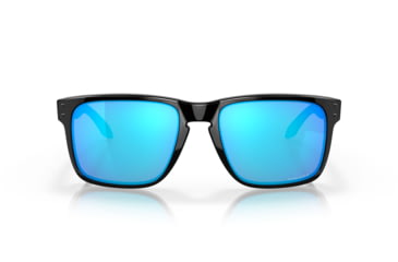 Image of Oakley OO9417 Holbrook XL Sunglasses - Men's, Polished Black Frame, Prizm Sapphire Lenses, 941703-59