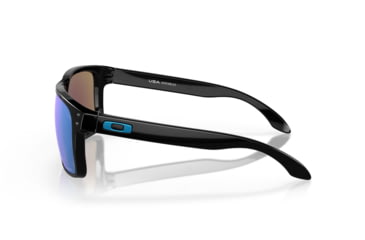 Image of Oakley OO9417 Holbrook XL Sunglasses - Men's, Polished Black Frame, Prizm Sapphire Lenses, 941703-59