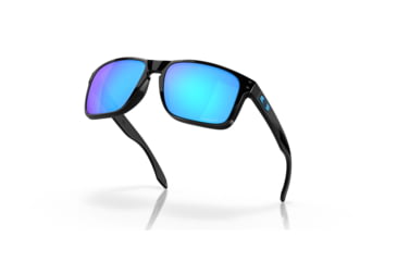 Image of Oakley OO9417 Holbrook XL Sunglasses - Men's, Polished Black Frame, Prizm Sapphire Lenses, 941703-59