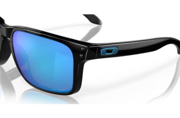 Image of Oakley OO9417 Holbrook XL Sunglasses - Men's, Polished Black Frame, Prizm Sapphire Lenses, 941703-59