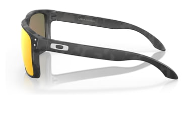 Image of Oakley OO9417 Holbrook XL Sunglasses - Mens, Matte Black Camoflauge Frame, Prizm Ruby Lens, 59, OO9417-941729-59