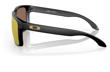 Image of Oakley OO9417 Holbrook XL Sunglasses - Mens, Matte Black Frame, Prizm 24K Polarized Lens, 59, OO9417-941723-59