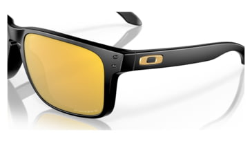 Image of Oakley OO9417 Holbrook XL Sunglasses - Men's, Matte Black Frame, Prizm 24K Polarized Lens, 59, OO9417-941723-59