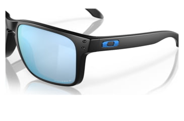 Image of Oakley OO9417 Holbrook XL Sunglasses - Men's, Matte Black Frame, Prizm Deep Water Polarized Lens, 59, OO9417-941725-59