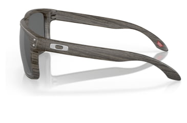 Image of Oakley OO9417 Holbrook XL Sunglasses - Mens, Woodgrain Frame, Prizm Black Polarized Lens, 59, OO9417-941734-59
