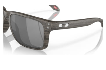 Image of Oakley OO9417 Holbrook XL Sunglasses - Mens, Woodgrain Frame, Prizm Black Polarized Lens, 59, OO9417-941734-59