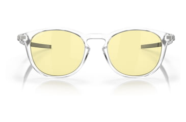 Image of Oakley OO9439 Pitchman R Sunglasses - Men's, Clear Frame, Prizm Gaming Lens, 50, OO9439-943916-50