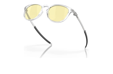 Image of Oakley OO9439 Pitchman R Sunglasses - Mens, Clear Frame, Prizm Gaming Lens, 50, OO9439-943916-50
