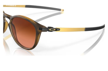 Image of Oakley OO9439 Pitchman R Sunglasses - Mens, Matte Brown Tortoise Frame, Prizm Brown Gradient Lens, 50, OO9439-943915-50